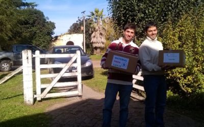 Primera entrega Donación de Libros a las Escuelas Rurales