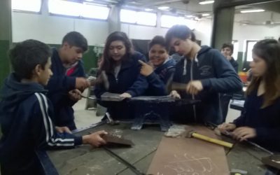 Visita a Escuela Técnica de Capitán Sarmiento