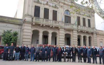 Primera jornada de capacitación a bomberos voluntarios