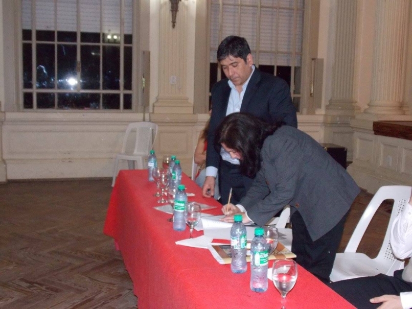 Firma de Convenio con el Instituto de Formación Técnica Nº 118 de San Pedro